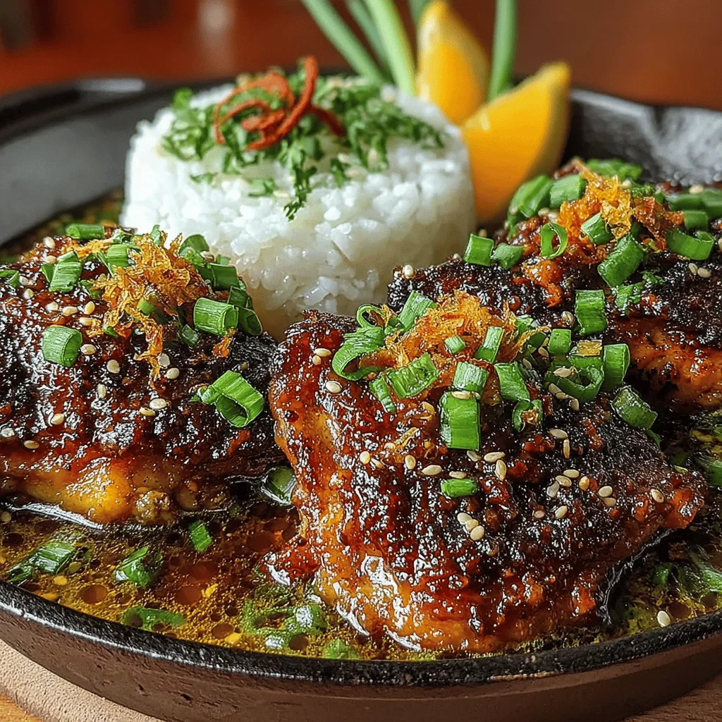 Sticky orange glazed chicken is a delightful dish that perfectly balances sweet and savory flavors, making it a favorite among both children and adults. This vibrant meal not only tantalizes the taste buds with its rich, citrusy glaze but also adds a splash of color to your dinner table, making it an eye-catching choice for family gatherings or weeknight dinners. The simplicity of preparation means that even novice cooks can create this dish without feeling overwhelmed.