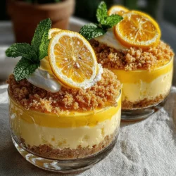 Cheesecake is a beloved dessert that has captured the hearts of many dessert enthusiasts around the world, and for good reason. Its rich, creamy texture combined with various flavor profiles makes it a versatile choice for any occasion—from birthdays to holidays and everything in between. One of the most delightful variations of this classic dessert is the no-bake cheesecake, which offers a light, airy alternative without the need for an oven. Among the myriad of no-bake cheesecake options, the Zesty No-Bake Lemon Cheesecake Parfaits stand out as a refreshing treat that is perfect for warm weather or any time you crave a burst of citrus flavor.