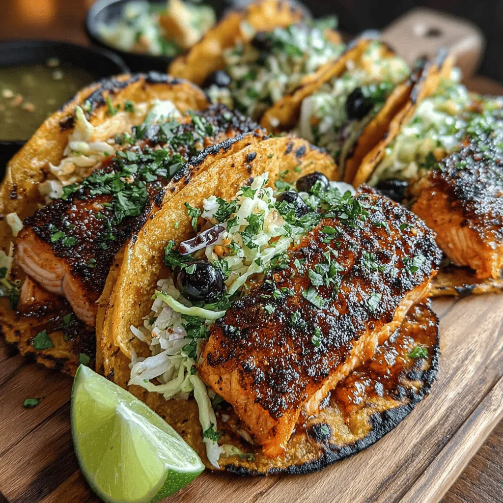In recent years, the culinary world has witnessed an exciting evolution in taco recipes, moving beyond traditional fillings to embrace a plethora of unique and vibrant ingredients. This surge in creativity has opened the door for innovative combinations that tantalize the palate and elevate the dining experience. Among these delightful offerings is the Salmon Taco with Blueberry Slaw—a dish that perfectly marries the rich, savory flavor of salmon with the refreshing sweetness of blueberry slaw.