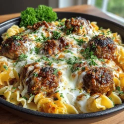 The combination of meatballs and pasta is a classic that has stood the test of time, with roots in Italian-American cuisine. Traditionally, meatballs are served with marinara sauce and spaghetti, but the addition of BBQ sauce introduces a unique twist that reflects a fusion of flavors. This dish pays homage to the comfort food we all crave, while also embracing the smoky, tangy elements that BBQ lovers adore. The slow cooker method not only intensifies the flavors but also allows the cook to enjoy the process without the stress of constant monitoring.