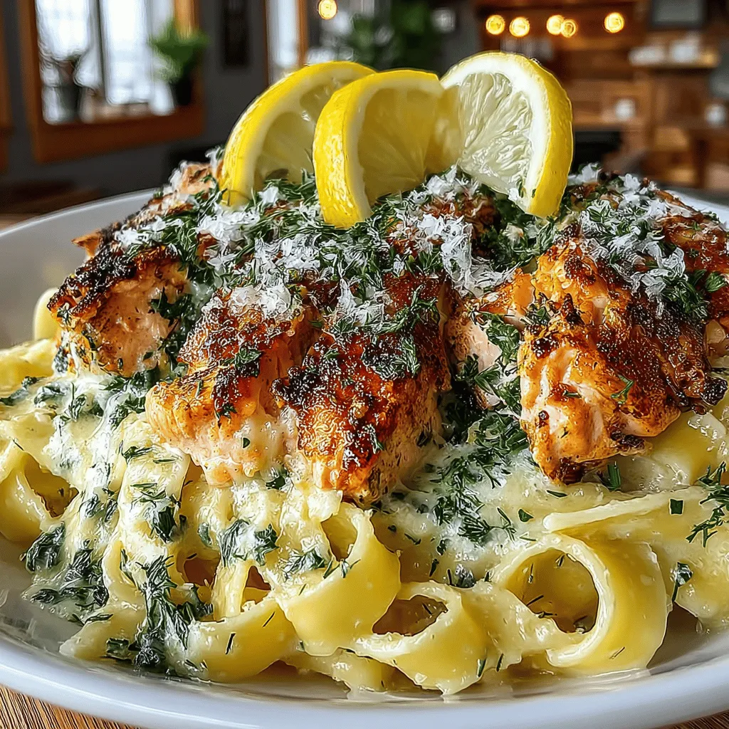 When it comes to creating a memorable meal that captures the essence of fresh, vibrant flavors, few dishes can rival Creamy Lemon Dill Salmon Pasta. This delightful recipe combines tender salmon, al dente fettuccine, and a rich, creamy sauce, all infused with the bright notes of lemon and the aromatic essence of dill. It is an enticing dish that appeals to both the palate and the eye, making it perfect for weeknight dinners or an elegant gathering.