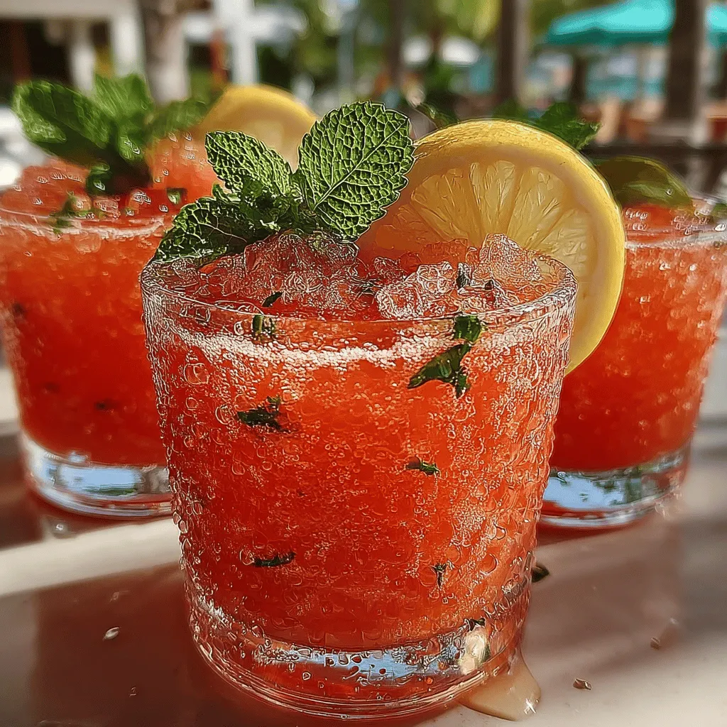 As the sun shines bright and the temperatures soar, nothing beats a cool, invigorating beverage to quench your thirst. The Chilly Watermelon Breeze is an ideal choice for those scorching summer days, combining the natural sweetness of watermelon with the zesty brightness of freshly squeezed lemon juice. This delightful drink not only refreshes but also boasts impressive health benefits, making it a perfect addition to your summer repertoire.