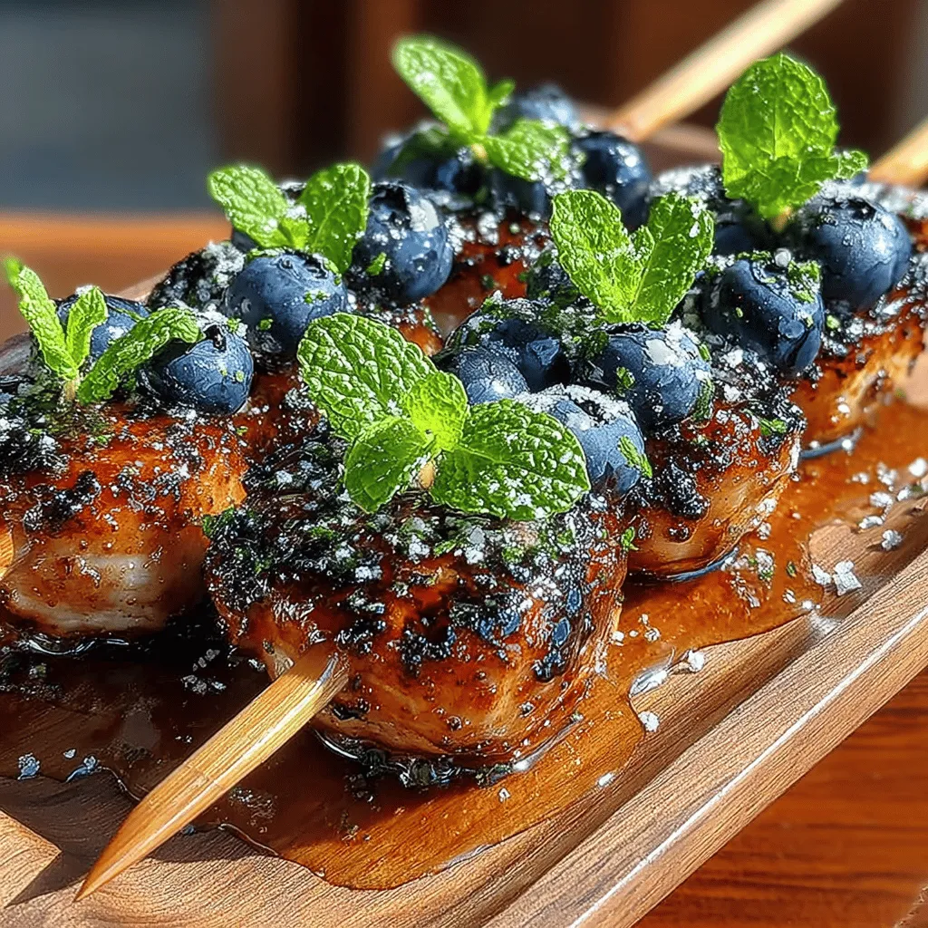 Spicy Blueberry Skewers are a culinary creation that perfectly balances the sweetness of fresh blueberries with an unexpected kick of heat. This unique dish stands out as an innovative appetizer that can elevate any summer barbecue or gathering, offering a delightful twist that promises to surprise and satisfy your palate. As more food lovers explore the fusion of flavors in their cooking, Spicy Blueberry Skewers emerge as a vibrant option that combines both sweet and savory elements. In this comprehensive guide, we’ll take you through the ingredients, preparation steps, and creative possibilities that these skewers offer, making them a must-try for any culinary enthusiast looking to impress.