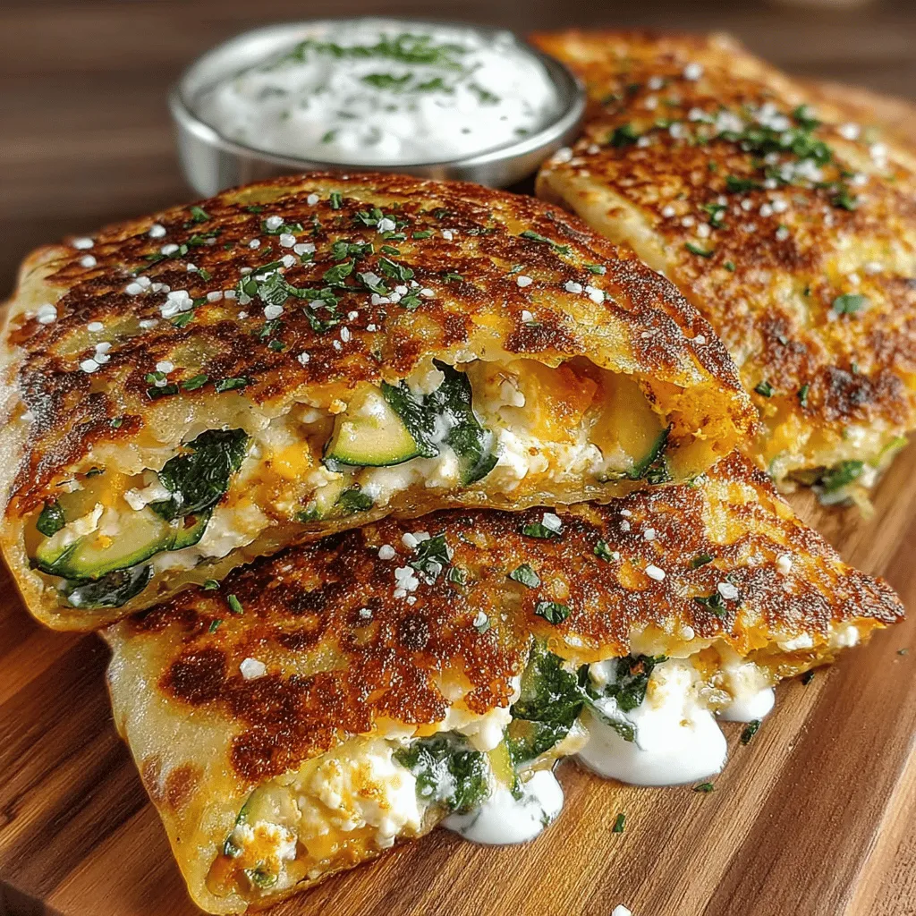 If you're searching for a delightful and nutritious meal that can easily fit into your busy lifestyle, look no further than Zesty Crispy Zucchini & Feta Wraps. This vibrant dish combines the fresh flavors of zucchini with the tangy richness of feta cheese, creating a mouthwatering wrap that is as satisfying as it is healthy. Whether you're enjoying them as a light lunch, a quick snack, or even as an appetizer at your next gathering, these wraps offer a delicious way to incorporate more vegetables into your diet.