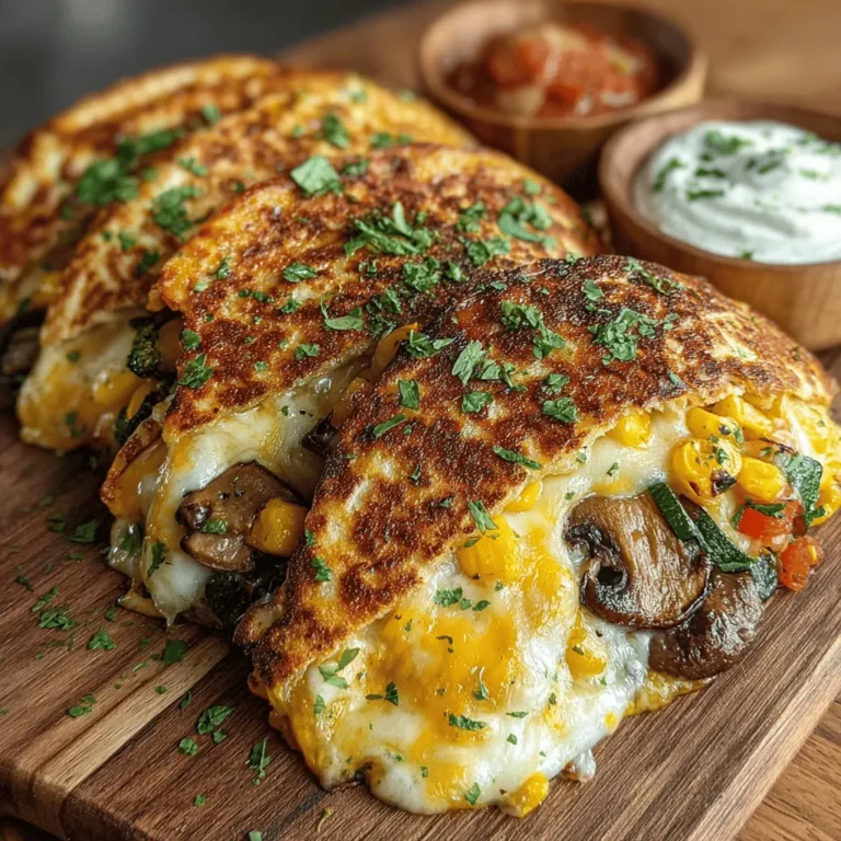 Quesadillas are a beloved staple of Mexican cuisine, celebrated for their versatility and satisfying flavors. These simple yet delicious creations consist of a tortilla filled with a variety of ingredients, often cheese and meats, then grilled or toasted to perfection. While traditional quesadillas may lean heavily on cheese and proteins, there’s a delightful twist that elevates this dish to new heights: grilling an array of vibrant vegetables. This method not only enhances the flavors but also introduces a beautiful textural contrast that makes every bite a feast for the senses.