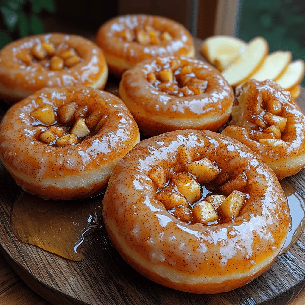 Homemade donuts possess an undeniable allure that captivates both seasoned bakers and novice cooks alike. The warm, inviting aroma of freshly baked goods wafting through the kitchen can transform any ordinary day into a delightful occasion. Among the myriad of flavors and styles, Sweet Cinnamon Apple Donuts stand out as a quintessential treat that combines the comforting taste of fall with the sweetness of a beloved dessert. These donuts are not only a visual delight but also a flavor explosion, marrying the classic taste of cinnamon with the natural sweetness of apples, making them an irresistible choice for any dessert table or breakfast spread.