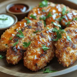 Chicken tenders have long held a special place in the hearts of families and food enthusiasts alike. Their tender, juicy texture paired with a crispy exterior makes them a go-to dish for gatherings, weeknight dinners, or even a comforting meal at home. The appeal of chicken tenders transcends age groups, as both children and adults find joy in their simplicity and flavor. However, a delightful twist on this classic dish is about to elevate your chicken tender game: the use of cornflakes for an irresistible crunch.