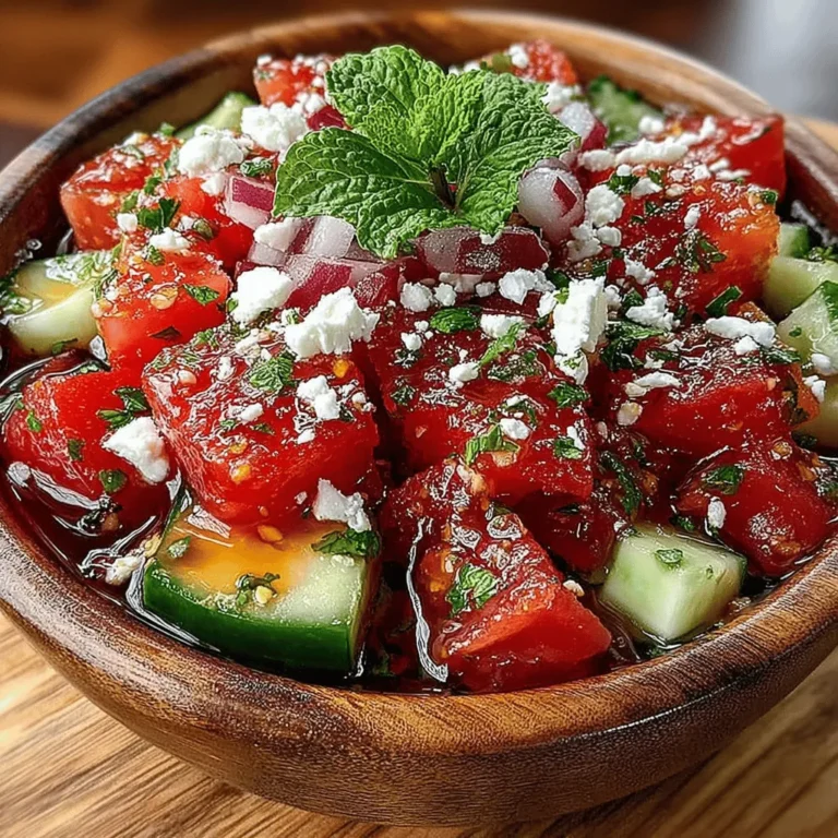 As the sun blazes overhead and the days stretch longer, there's nothing quite like a dish that embodies the essence of summer. Enter the Refreshing Tomato Feta Cucumber Bowl—a vibrant medley that not only tantalizes the taste buds but also brings a burst of color and freshness to your table. This dish is a celebration of simple, seasonal ingredients that come together to create a light yet satisfying meal, perfect for hot days and warm nights.