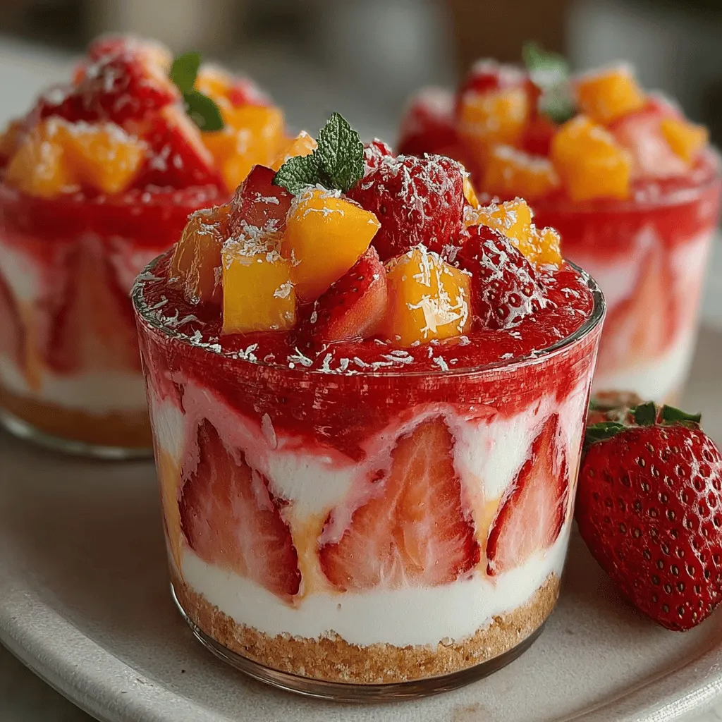 In the quest for healthy and refreshing snacks that can be easily made at home, frozen yogurt cups stand out as a delightful option. These treats not only satisfy sweet cravings but also offer a host of nutritional benefits, making them a popular choice for health-conscious individuals and families alike. Among the myriad of flavor combinations available, Frozen Strawberry Mango Yogurt Cups have gained particular acclaim for their vibrant taste and refreshing qualities. Combining the tangy sweetness of strawberries with the tropical essence of mango, these yogurt cups serve as a delicious and nutritious dessert, perfect for warm days or as a guilt-free indulgence.