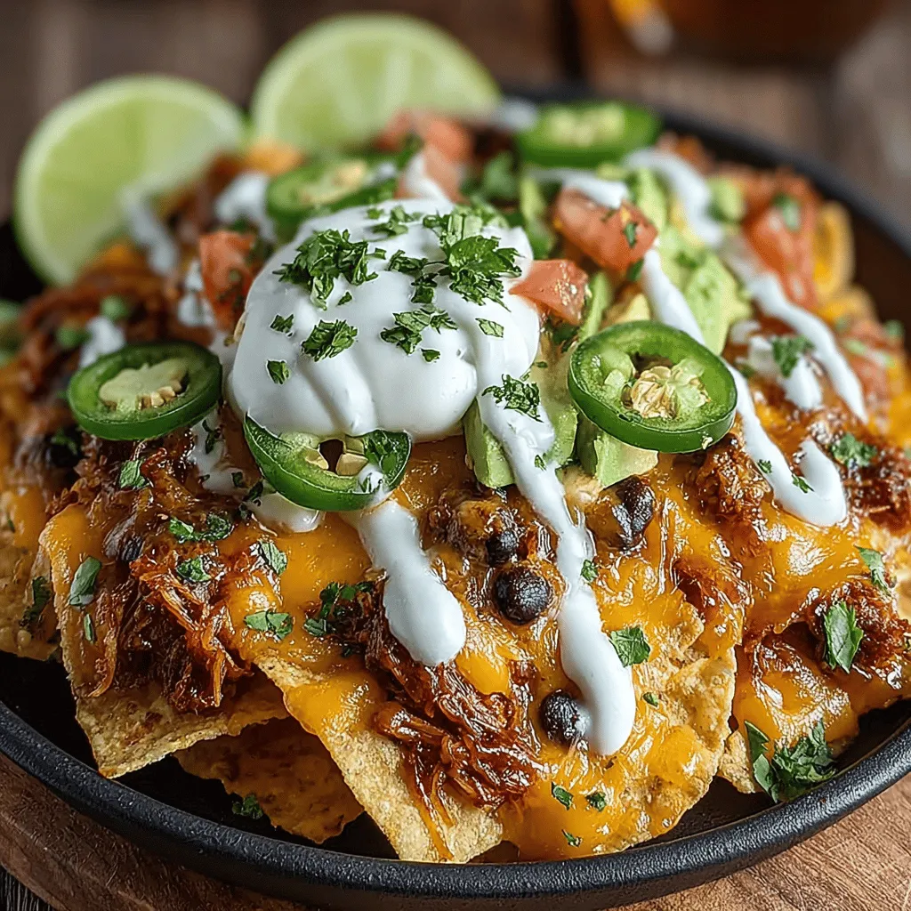 When it comes to delicious party snacks, few dishes can compete with BBQ Chicken & Corn Nachos. This mouthwatering creation combines the irresistible crunch of tortilla chips with the savory goodness of shredded chicken, all topped with a medley of fresh ingredients and creamy garnishes. Whether you're hosting a game day gathering, celebrating a family milestone, or simply enjoying a cozy movie night at home, BBQ Chicken & Corn Nachos are sure to be a hit among your guests.