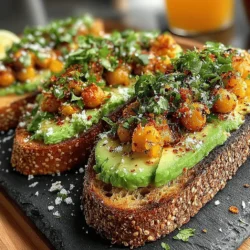 In recent years, plant-based diets have surged in popularity, driven by a growing awareness of health, sustainability, and ethical eating. More people are turning to fruits, vegetables, legumes, and whole grains as they seek to improve their overall well-being while minimizing their environmental impact. As part of this trend, Zesty Lemon Chickpea Avocado Toast has emerged as a delicious and nutritious option that caters to the health-conscious individual, food enthusiasts, and anyone looking to enjoy a wholesome meal without sacrificing flavor.