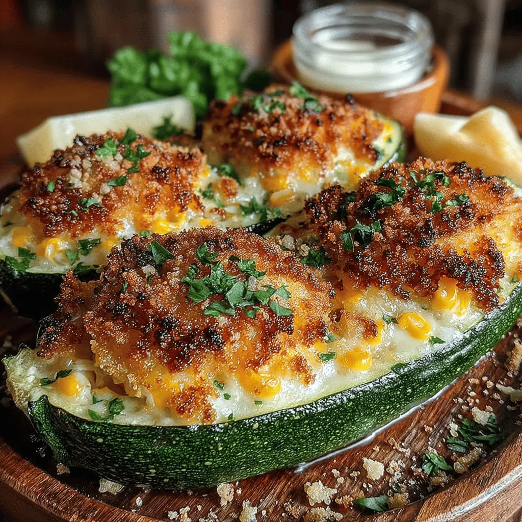 Sweet Corn & Cheddar Stuffed Zucchini is more than just a dish; it's a celebration of fresh, wholesome ingredients that come together to create a delightful meal. This vibrant recipe offers a perfect balance of flavors and textures, making it an appealing option for anyone looking to embrace healthier eating habits without sacrificing taste. As a versatile vegetable, zucchini serves as an excellent base for various fillings, allowing for endless creativity in the kitchen. Whether you're a seasoned chef or a novice cook, this dish is designed to be both nutritious and easy to make, bringing a touch of comfort to your dining table.