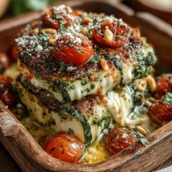 As the summer sun bathes gardens in warmth, an abundance of fresh vegetables comes into play, allowing home cooks to craft vibrant, flavorful dishes that reflect the season’s bounty. Among these culinary delights, the Summer Pesto Zucchini Lasagna stands out as a refreshing twist on the beloved Italian classic. This recipe not only embraces the essence of summer but also provides a lighter, healthier alternative to traditional lasagna that can be enjoyed guilt-free.