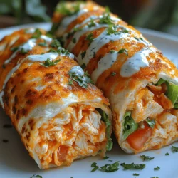 When it comes to satisfying meals that pack a punch, Crunchy Buffalo Chicken Wraps stand out as a favorite among many. This dish combines the irresistible heat of buffalo sauce with the satisfying crunch of a well-prepared wrap, making it a perfect choice for lunch, dinner, or even game day gatherings. Whether you're a busy professional looking for a quick meal, a parent needing a delightful dinner option, or simply a food enthusiast eager to explore bold flavors, these wraps offer a delightful balance of taste and texture that is sure to impress.
