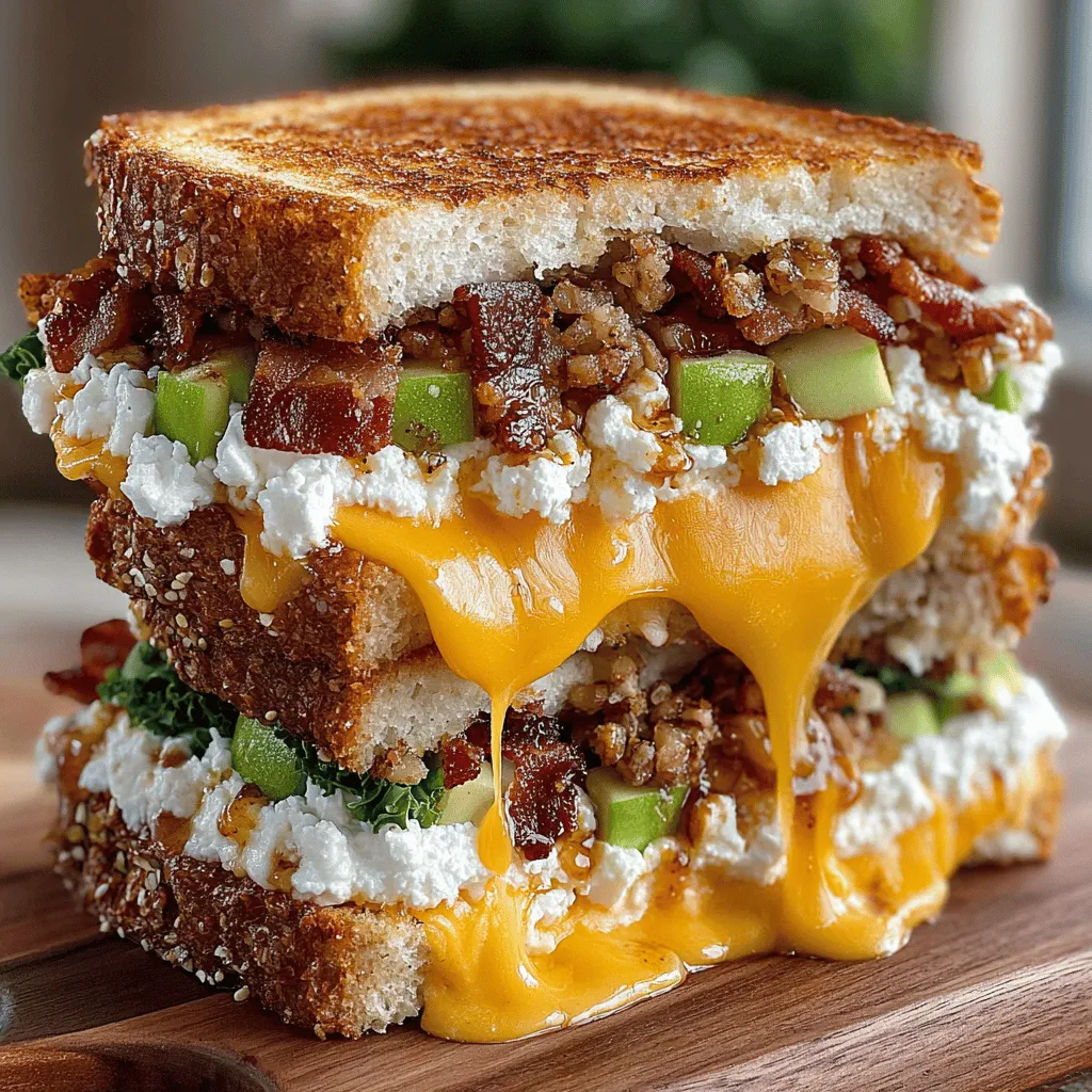 In recent years, gourmet grilled cheese sandwiches have taken the culinary world by storm. What was once a simple, childhood staple has evolved into a versatile canvas for chefs and home cooks alike, allowing for an endless array of flavor combinations and gourmet ingredients. One standout recipe that exemplifies this trend is the Maple Roasted Apple Bacon Grilled Cheese. This unique twist on the classic grilled cheese sandwich combines the comforting elements of melted cheese and crispy bread with the surprising sweetness of maple syrup, savory bacon, and roasted apples, creating a harmonious blend of flavors and textures that is sure to delight.