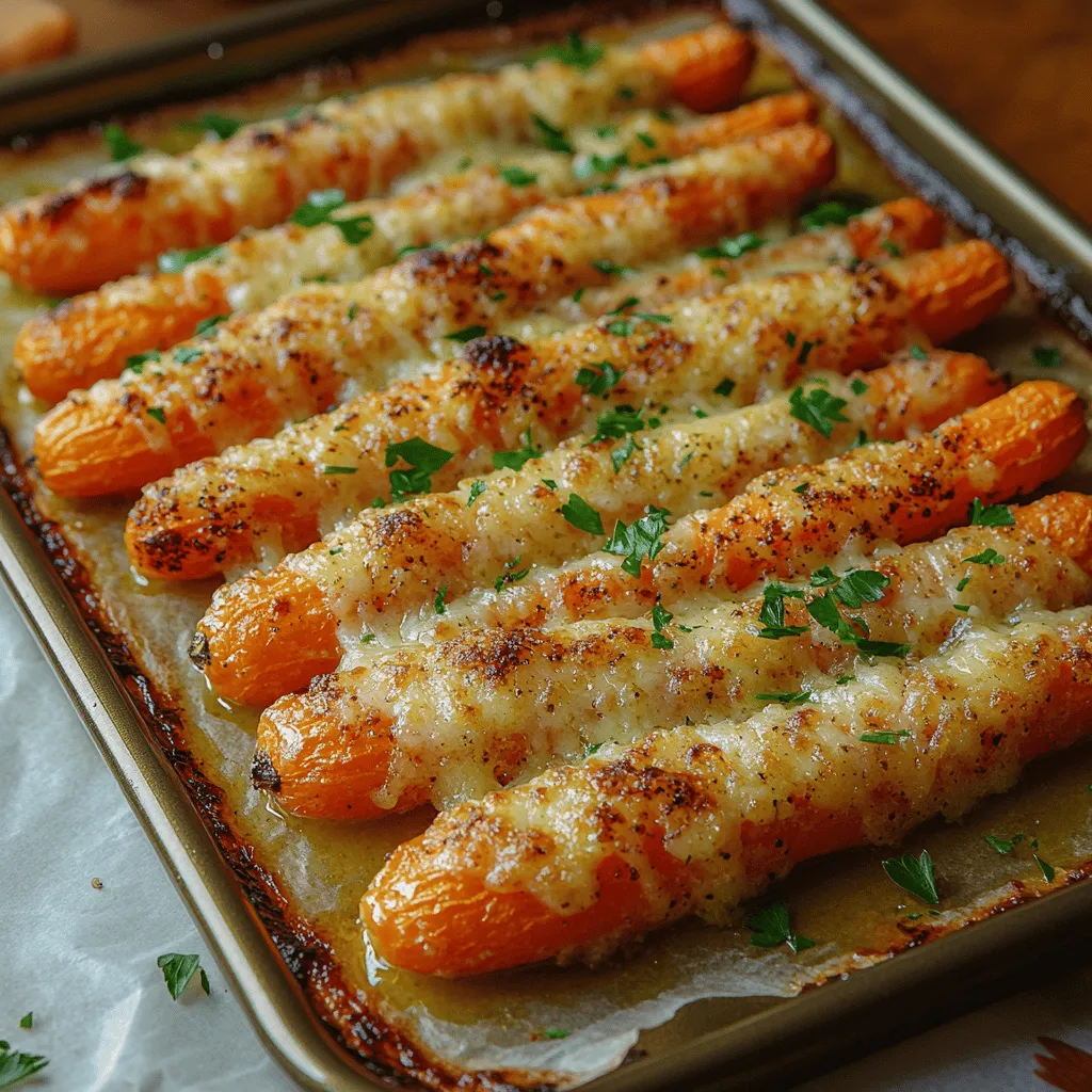 If you're on the hunt for a delectable side dish or a guilt-free snack, look no further than our Crispy Baked Parmesan Carrots. This recipe brings together the natural sweetness of carrots with a savory, cheesy crust that elevates the humble vegetable into something truly special. Not only do these carrots make for an irresistible accompaniment to dinner, but they can also serve as a delightful, nutritious snack that's perfect for any time of day.