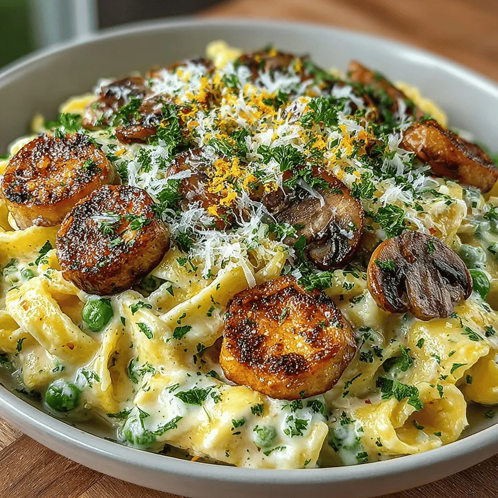 Creamy Mushroom and Pea Pasta is a delightful dish that perfectly encapsulates the essence of comfort food. With its rich, velvety sauce enveloping tender pasta, this dish offers a satisfying experience that warms both the body and soul. Whether you’re coming home after a long day or entertaining guests, this pasta dish stands out for its ease of preparation and the comforting flavors that appeal to a wide range of palates.