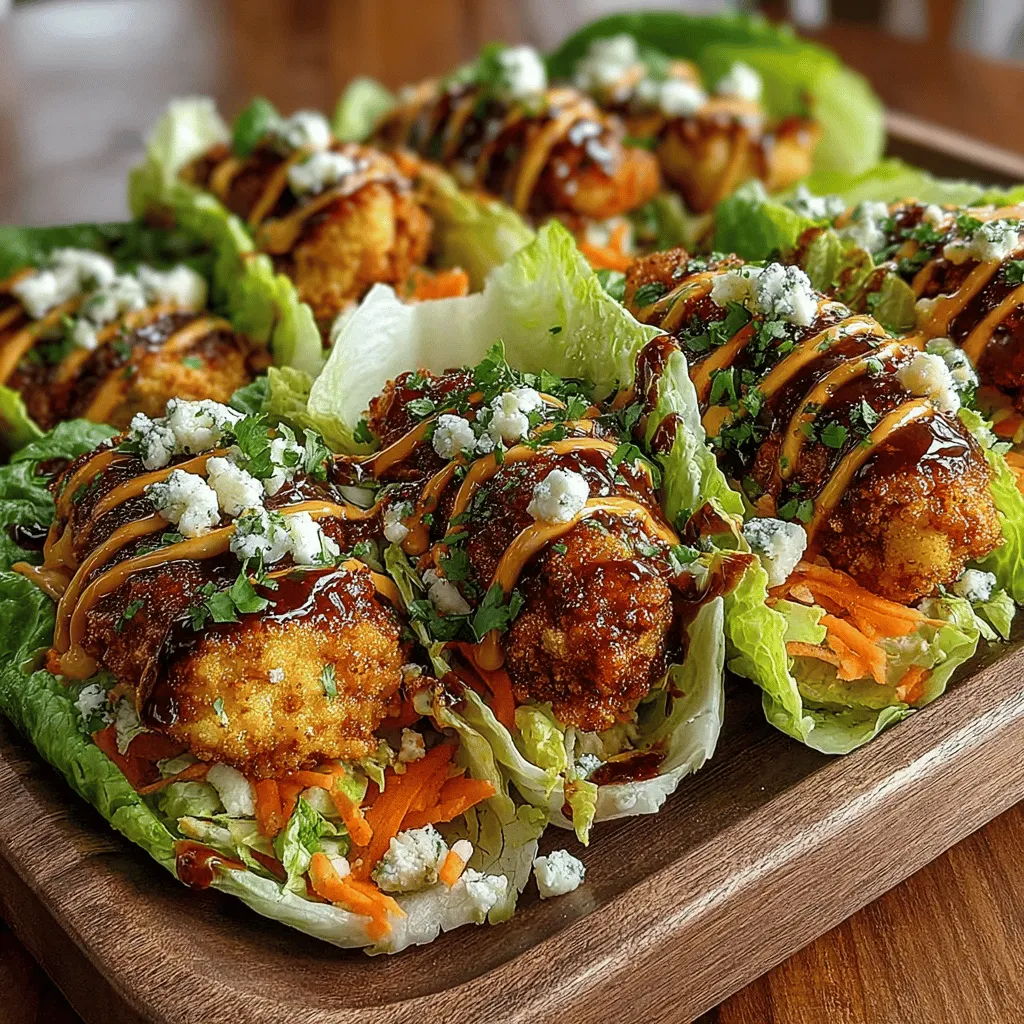 Taco night is a beloved tradition in many households, bringing friends and family together over a shared love of bold flavors and satisfying textures. However, if you're looking for a healthier twist on this classic dish, Crispy Buffalo Chicken Lettuce Tacos offer a delicious solution. These tacos swap out traditional tortillas for crisp, refreshing lettuce wraps, significantly reducing the carb content while keeping all the mouthwatering flavors intact.