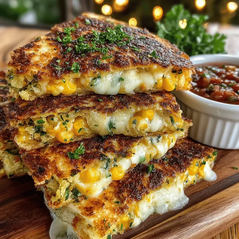 In the world of quick and satisfying meals, quesadillas hold a special place. Their versatility and ease of preparation make them an ideal choice for busy weeknights or casual gatherings. A quesadilla can be as simple or as elaborate as you wish, allowing you to experiment with an array of ingredients that reflect your taste preferences. Among the countless variations, Zucchini and Corn Stuffed Quesadillas stand out for their vibrant flavors and nutritional benefits. This dish perfectly marries the fresh taste of zucchini with the natural sweetness of corn, complemented by gooey melted cheese, making it a delightful option for anyone looking to add more vegetables to their diet.