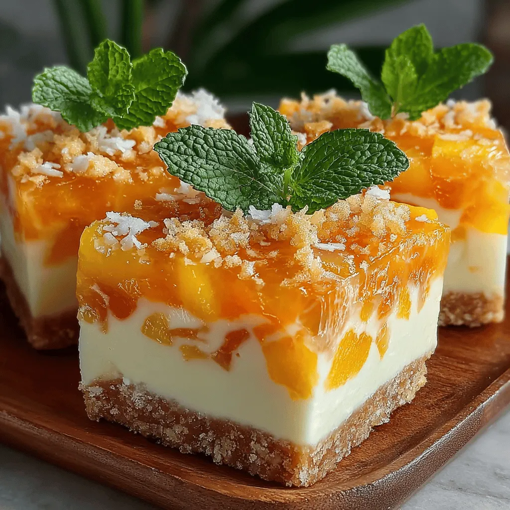 As the sun begins to shine brighter and temperatures rise, the craving for refreshing frozen treats becomes almost irresistible. Frozen desserts have long been a favorite indulgence in warmer months, offering a delightful way to cool down while satisfying sweet tooth cravings. From sorbets to ice creams, the possibilities are endless. Among these delectable options, Frozen Peach Mango Cream Bars stand out as a uniquely refreshing and healthy dessert choice.