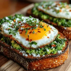 In recent years, the quest for healthy breakfast options has gained significant momentum, with many individuals seeking dishes that not only satisfy their taste buds but also nourish their bodies. As the breakfast landscape evolves, one standout recipe that perfectly embodies this trend is the Creamy Zucchini Avocado Egg Toast. This delightful dish combines fresh, wholesome ingredients to create a meal that is not only delicious but also packed with essential nutrients, making it an excellent choice for anyone looking to start their day on a healthy note.