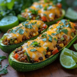 Are you in search of a delicious and nutritious meal that can impress your family and friends? Look no further than Mini Fajita Stuffed Zucchini Boats. This dish combines the vibrant flavors of fajitas with the wholesome goodness of zucchini, making it a perfect option for anyone looking to indulge in a guilt-free yet satisfying meal. Whether you're hosting a dinner party, preparing a family feast, or simply looking for a quick weeknight dinner, these stuffed zucchini boats will not only please the palate but also provide a healthy alternative to traditional stuffed dishes.