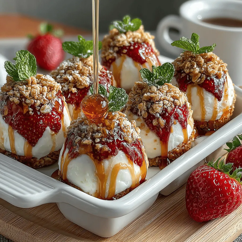 In today's health-conscious world, the search for delicious yet nutritious snacks has become a priority for many. As the weather heats up, frozen treats take center stage, providing a delightful way to cool down while satisfying our cravings. Among the myriad of options available, Frozen Greek Yogurt Strawberry Bombs emerge as a standout choice. These bite-sized delights not only offer a refreshing taste but also pack a nutritional punch, making them an ideal snack for both children and adults alike.