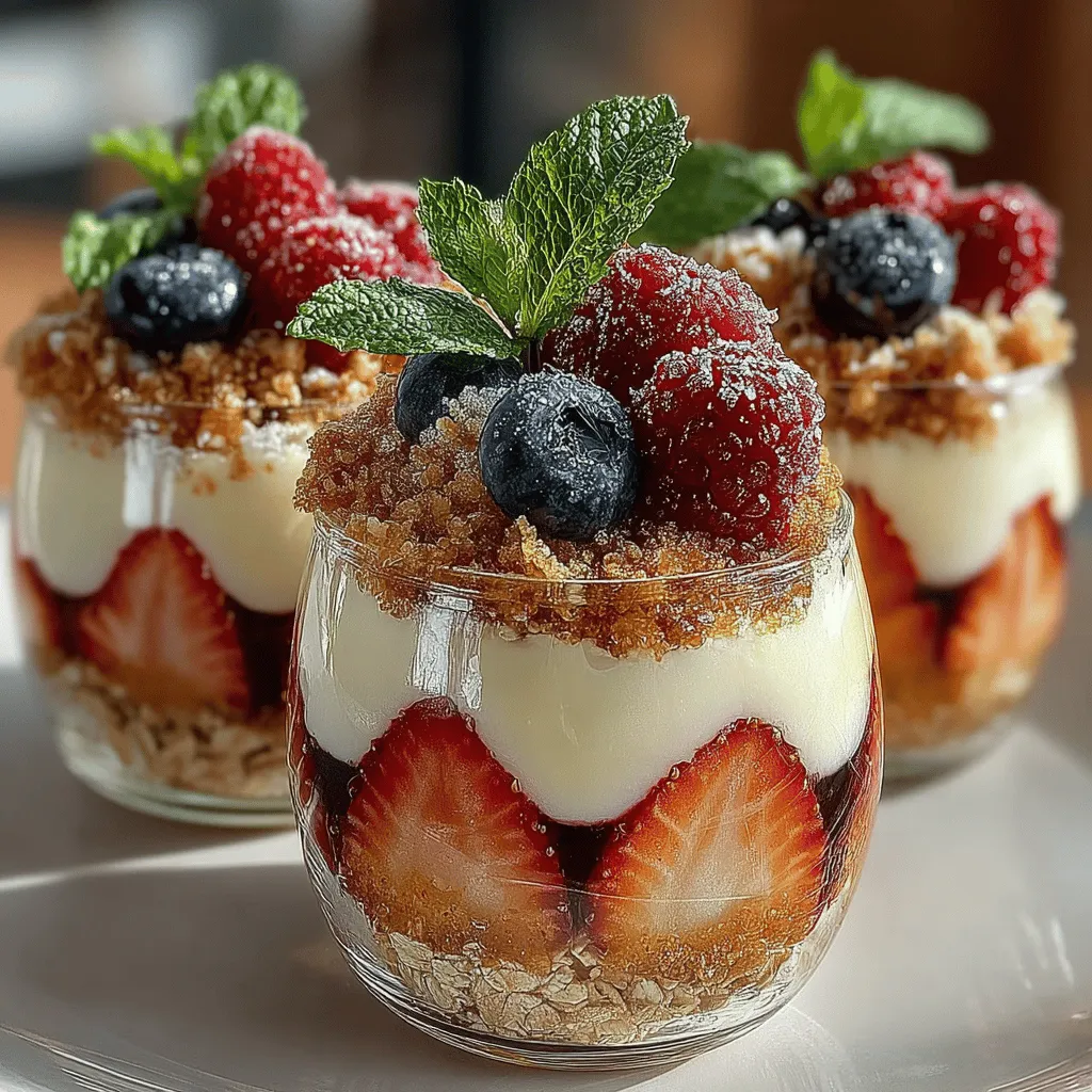 Indulging in a frozen treat doesn't have to mean sacrificing health or flavor. Enter the Berry Bliss Frozen Yogurt Cups—a delightful combination of creamy Greek yogurt, fresh berries, and wholesome oats, perfect for a refreshing snack or a healthy dessert option. This easy-to-make recipe is not only delicious but also customizable to fit various dietary preferences. Whether you're looking for a quick snack to cool off on a hot day or a nutritious dessert that satisfies your sweet tooth, these yogurt cups have you covered.