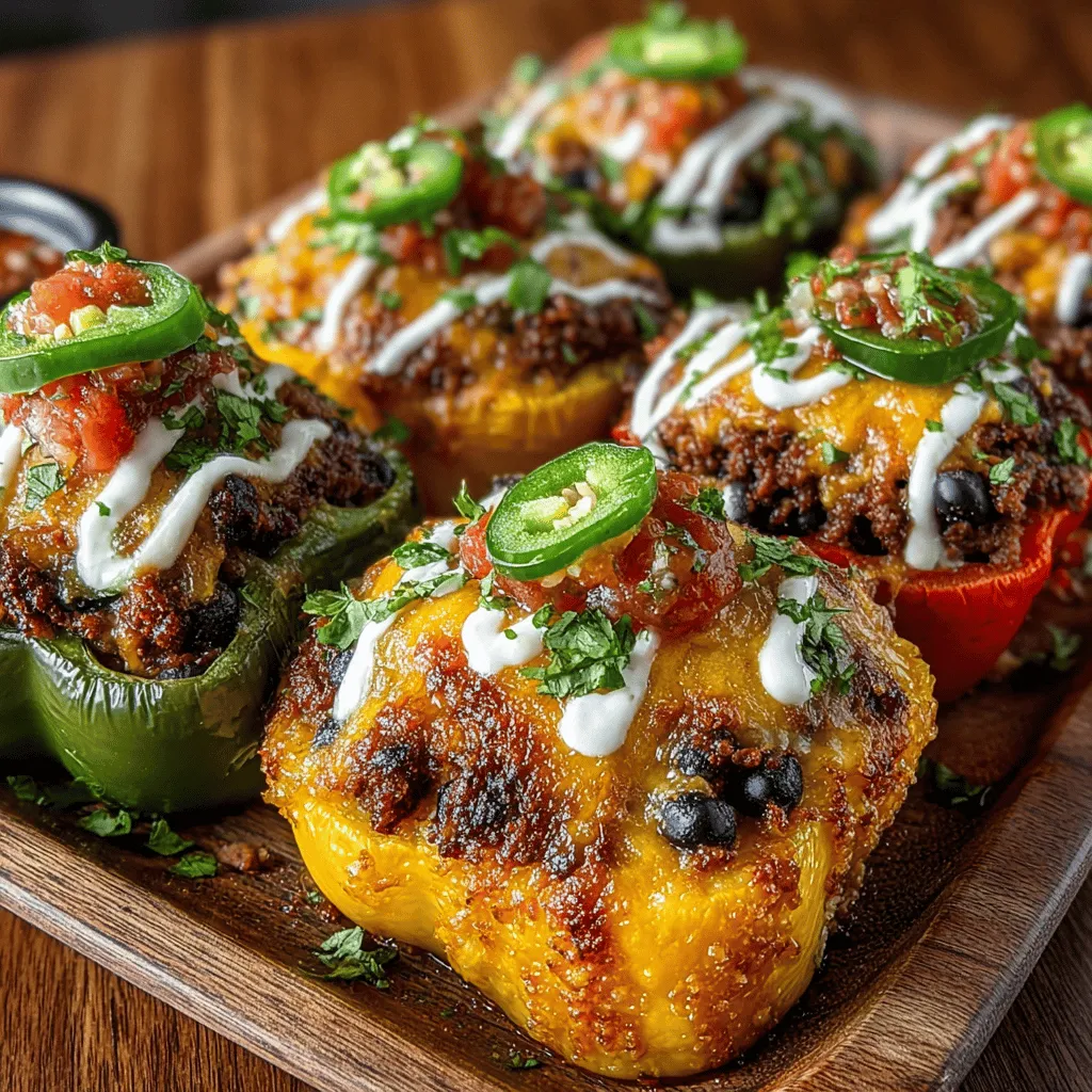 When it comes to appetizers that wow guests, stuffed mini bell pepper nachos stand out as a vibrant and delicious option. This innovative dish combines the beloved flavors of traditional nachos with the colorful and nutritious mini bell pepper, creating a satisfying snack that’s equally appealing to the eyes and the palate. Whether you’re hosting a game day gathering, a casual get-together, or simply craving a fun and flavorful dish, these stuffed mini bell pepper nachos are sure to be a hit.